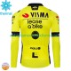 Uomo Maglia Invernale Ciclismo Visma Lease A Bike 2024