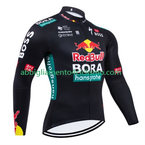 Uomo Maglia Ciclismo Maniche Lunghe DDDD Bora Hansgrohe 2024
