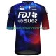 Donna Maglia Ciclismo Maniche Corte FDJ SUEZ 2025