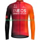 Uomo Maglia Ciclismo Maniche Lunghe Ineos Grenadiers 2025
