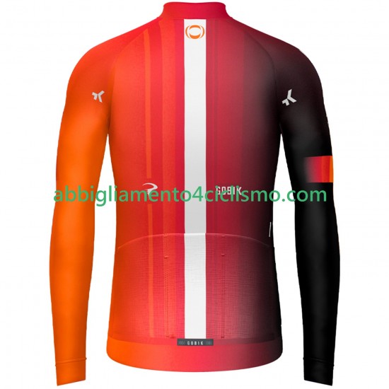 Uomo Maglia Ciclismo Maniche Lunghe Ineos Grenadiers 2025