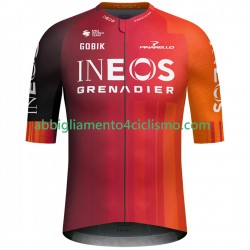 Uomo Maglia Ciclismo Maniche Corte Ineos Grenadiers 2025