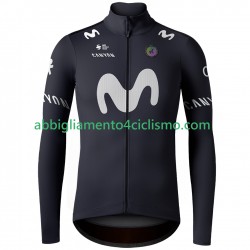 Uomo Maglia Ciclismo Maniche Lunghe Movistar Team 2025