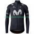 Uomo Maglia Ciclismo Maniche Lunghe Movistar Team 2025