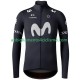 Uomo Maglia Ciclismo Maniche Lunghe Movistar Team 2025