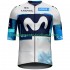 Uomo Maglia Ciclismo Maniche Corte Movistar Team 2025 N002