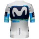 Uomo Maglia Ciclismo Maniche Corte Movistar Team 2025 N002