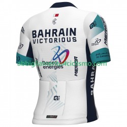 Uomo Maglia Ciclismo Maniche Corte Team Bahrain Victorious 2025