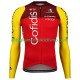 Uomo Maglia Ciclismo Maniche Lunghe Team Cofidis 2025