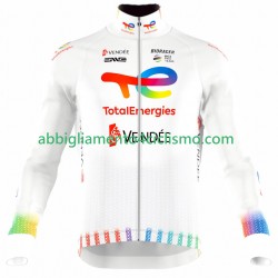 Uomo Maglia Ciclismo Maniche Lunghe Team TotalEnergies 2025
