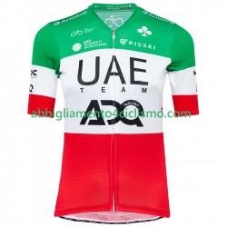 Uomo Maglia Ciclismo Maniche Corte UAE Team Emirates XRG 2025 N002