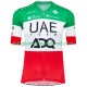 Uomo Maglia Ciclismo Maniche Corte UAE Team Emirates XRG 2025 N002