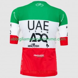 Uomo Maglia Ciclismo Maniche Corte UAE Team Emirates XRG 2025 N002