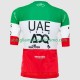Uomo Maglia Ciclismo Maniche Corte UAE Team Emirates XRG 2025 N002