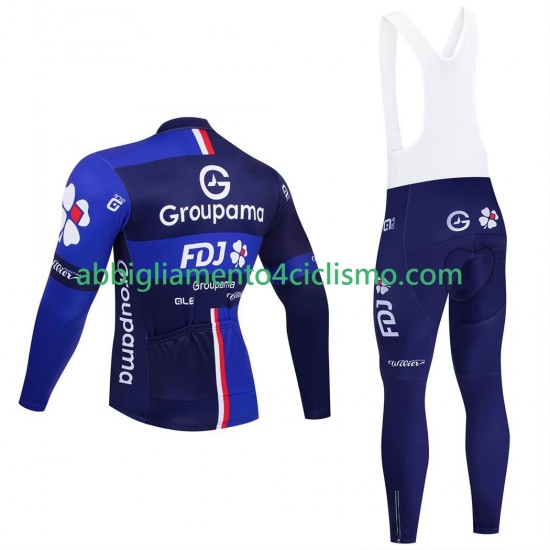 Uomo Completo Maglie e Calzamaglia con bretelle pro groupama fdj 2025