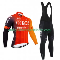 Uomo Completo Maglie e Calzamaglia con bretelle pro ineos grenadier 2025