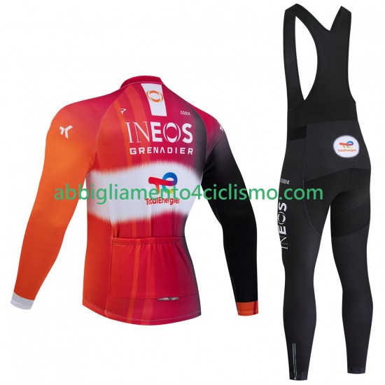 Uomo Completo Maglie e Calzamaglia con bretelle pro ineos totalenergies tour de france 2025