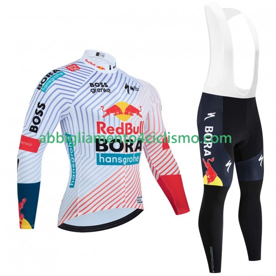 Uomo Completo Maglie e Calzamaglia con bretelle pro red bull bora hansgrohe tour de france 2025