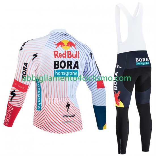 Uomo Completo Maglie e Calzamaglia con bretelle pro red bull bora hansgrohe tour de france 2025