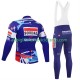 Uomo Completo Maglie e Calzamaglia con bretelle pro soudal quick step 2025