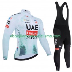 Uomo Completo Maglie e Calzamaglia con bretelle pro uae team emirates xrg tdf editon race 2025