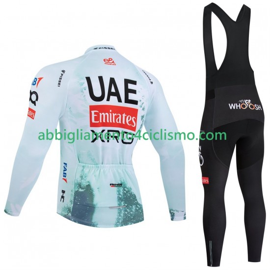 Uomo Completo Maglie e Calzamaglia con bretelle pro uae team emirates xrg tdf editon race 2025