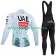 Uomo Completo Maglie e Calzamaglia con bretelle pro uae team emirates xrg tdf editon race 2025
