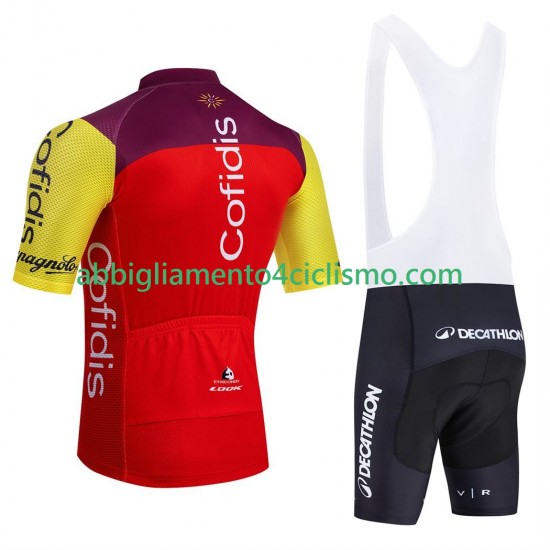 Uomo Completo Maglie e Salopette equipe pro cofidis 2025