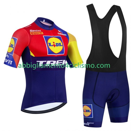Uomo Completo Maglie e Salopette equipe pro lidl trek 2025
