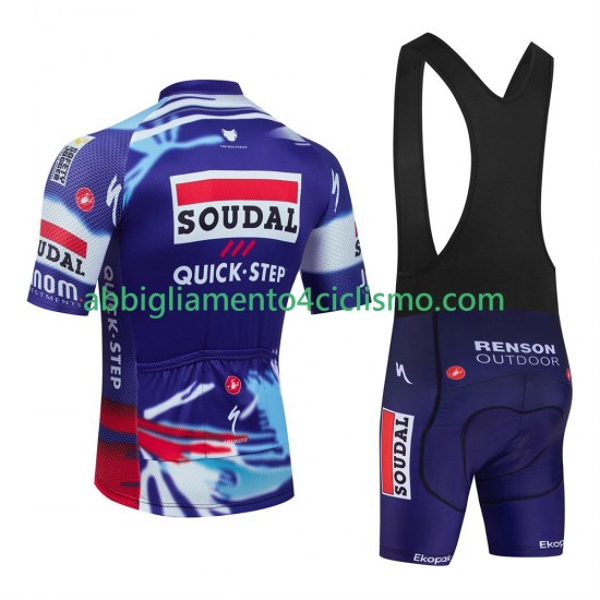 Uomo Completo Maglie e Salopette equipe pro soudal quick step 2025