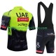 Uomo Completo Maglie e Salopette equipe pro uae team emirates 2025 fluo