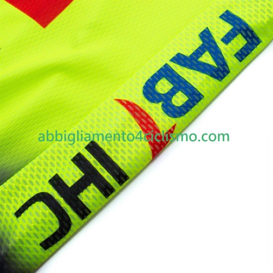 Uomo Completo Maglie e Salopette equipe pro uae team emirates 2025 fluo