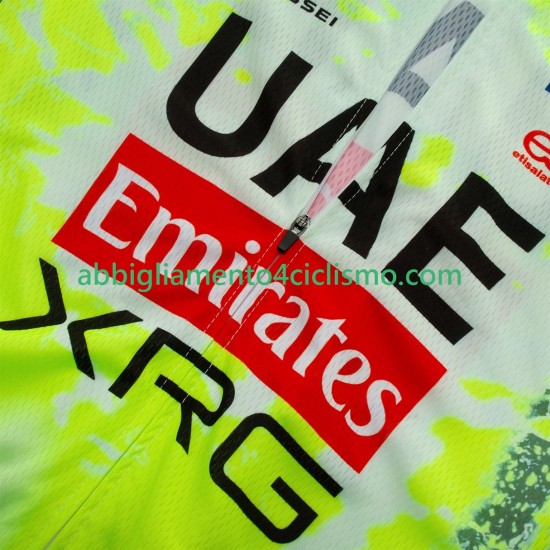 Uomo Completo Maglie e Salopette equipe pro uae team emirates xrg tdf editon race fluo 2025