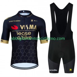 Uomo Completo Maglie e Salopette equipe pro visma lease a bike 2025 N001