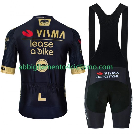 Uomo Completo Maglie e Salopette equipe pro visma lease a bike 2025 N001