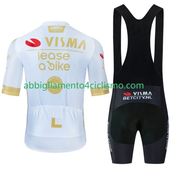 Uomo Completo Maglie e Salopette equipe pro visma lease a bike 2025 N002