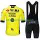 Uomo Completo Maglie e Salopette equipe pro visma lease a bike 2025