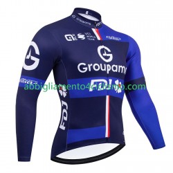 Uomo Maglia Ciclismo Maniche Lunghe equipe pro groupama fdj 2025