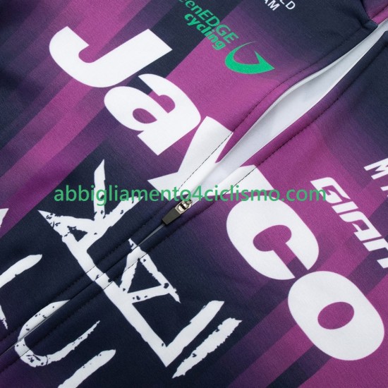 Uomo Maglia Ciclismo Maniche Lunghe equipe pro jayco alula 2025