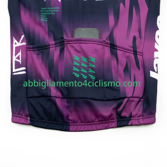 Uomo Maglia Ciclismo Maniche Lunghe equipe pro jayco alula 2025