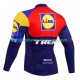 Uomo Maglia Ciclismo Maniche Lunghe equipe pro lidl trek 2025