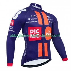 Uomo Maglia Ciclismo Maniche Lunghe equipe pro picnic postnl 2025