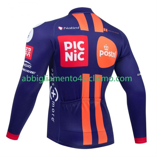 Uomo Maglia Ciclismo Maniche Lunghe equipe pro picnic postnl 2025
