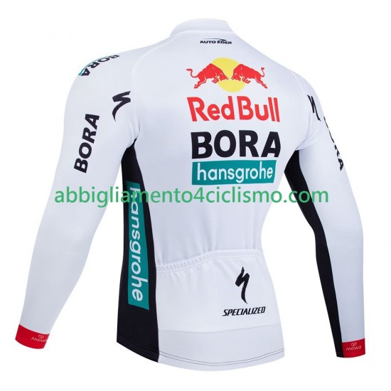 Uomo Maglia Ciclismo Maniche Lunghe equipe pro red bull bora hansgrohe 2025