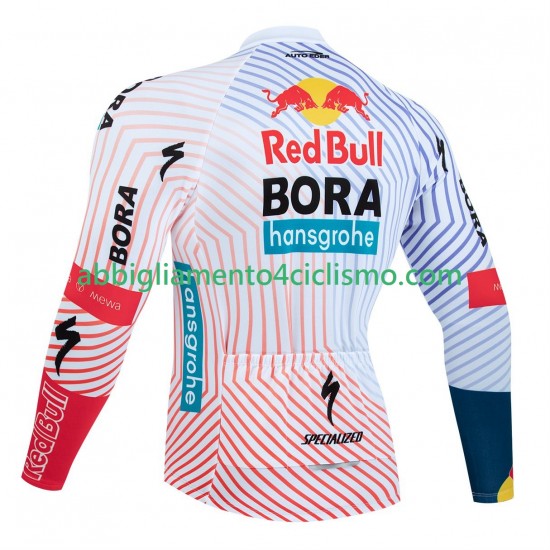 Uomo Maglia Ciclismo Maniche Lunghe equipe pro red bull bora hansgrohe tour de france 2025