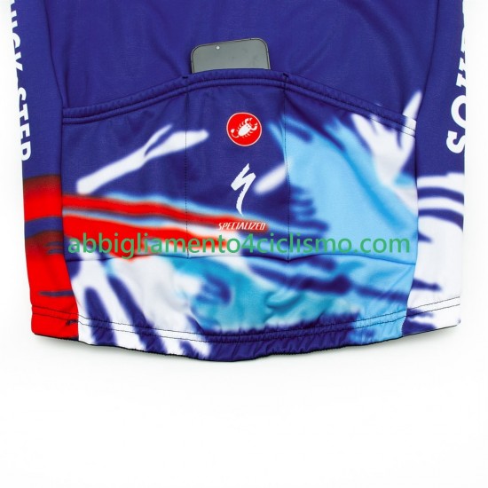 Uomo Maglia Ciclismo Maniche Lunghe equipe pro soudal quick step 2025