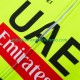 Uomo Maglia Ciclismo Maniche Lunghe equipe pro uae team emirates 2025 fluo