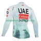 Uomo Maglia Ciclismo Maniche Lunghe equipe pro uae team emirates xrg tdf editon race 2025