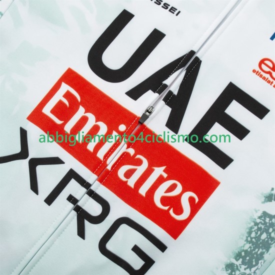 Uomo Maglia Ciclismo Maniche Lunghe equipe pro uae team emirates xrg tdf editon race 2025
