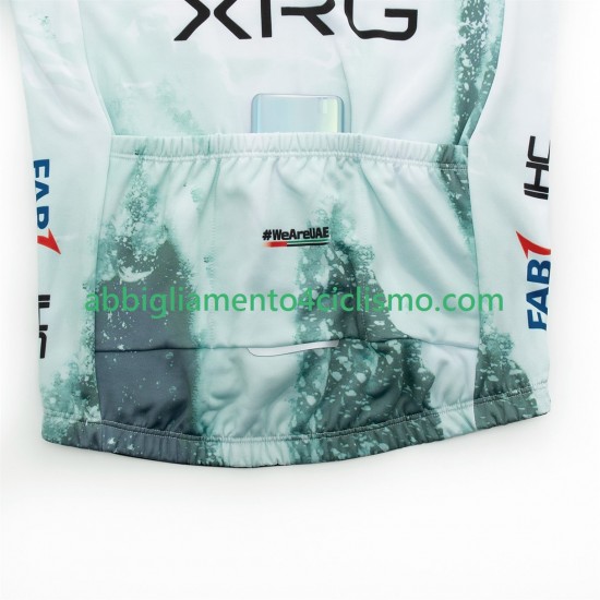 Uomo Maglia Ciclismo Maniche Lunghe equipe pro uae team emirates xrg tdf editon race 2025